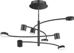 Deckenleuchte 8-flammig Lampen Deckenlampen Deckenleuchte schwarz, Wohnzimmer,...