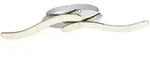 Deckenleuchte Kristalle Wohnzimmerleuchte silber LED K&uuml;chenlampe Deckenlampe,...