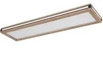 Deckenlampe Deckenleuchte Wohnzimmerlampe LED Holzoptik 3 Lichtmodi L 80 cm