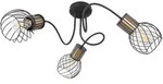 Retro Decken Spot Rondell Strahler Lampe K&auml;fig Design Leuchte Schlaf Zimmer