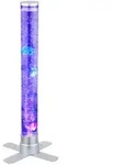 Wassers&auml;ule Farbwechsel Sprudels&auml;ule Wohnzimmer, Dekoration S&auml;le, LED RGB...