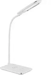 LED Tisch Lampe Leuchte Chrom Beweglich Wireless USB Charger Touch Dimmer