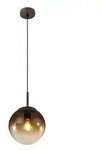 Design Pendel Decken Leuchte Wohn Ess Zimmer Glas Kugel H&auml;nge Lampe...