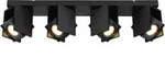 Deckenlampe Deckenstrahler schwarz Deckenspots 4 Flammig Wohnzimmerleuchte mit