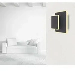 LED Wand Leuchte graphit Wohn Ess Zimmer Design Beleuchtung Strahler schwenkbar
