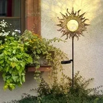 Gartendeko f&uuml;r drau&szlig;en Sonne Solarlampen f&uuml;r Au&szlig;en stehend Garten...