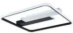 Deckenleuchte Wohnzimmerlampe LED Leuchte Metall Wei&szlig; Schlafzimmerlampe 50x50 cm