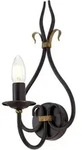 Wandleuchte Lampe Klassisch Vintage Eisen Rost Gold Flurleuchte B 16,5 cm