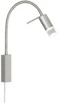 Wandlampe Bettleuchte Schlafzimmerlampe LED Leseleuchte flexibel Schwanenhals