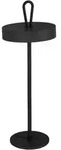 Tischlampe Tischleuchte Touchdimmer Akku Au&szlig;en Gartenlampe schwarz LED H 35 cm