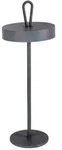 Tischlampe Tischleuchte Touchdimmer Akku Au&szlig;en Gartenlampe grau LED H 35 cm