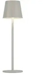 Tischleuchte Tischlampe LED Au&szlig;en- Innenleuchte Beistlellampe Touchdimmer Greige