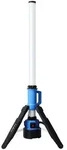 LED Lichts&auml;ule Strahlers&auml;ule Arbeitsstrahler Alu Akku Schwarz Hybrid H 100 cm