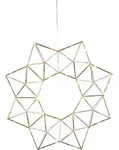 LED Pendelleuchte Fensterdekoration Wohnzimmerlampe Sternform Weihnachten...