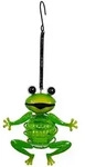 Solarleuchte LED Au&szlig;enleuchte Frosch-Figur Deko Gartenleuchte IP44 H 20 cm