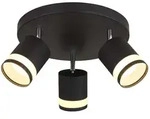 Deckenleuchte Deckenlampe Wohnzimmerleuchte Rondell verstellbar 3 flammig LED