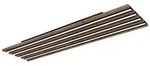 Deckenlampe Deckenleuchte Holzleuchte dimmbar Fernbedienung braun LED L 120 cm
