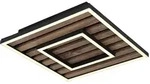 Deckenlampe Deckenleuchte Panel Holzlampe Wohnzimmerlampe 2 Stufen LED L 30 cm