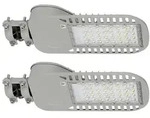 Stra&szlig;enlampe Stra&szlig;enlaterne LED Stra&szlig;enbeleuchtung, IP65 Tageslichtlampe, grau,