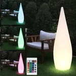 Au&szlig;enleuchte Stehlampe RGB LED dimmbar Terrassenlampe Garten mit Fernbedienung,