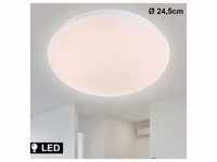 LED Design Decken Leuchte opal weiß Strahler rund Wohn Zimmer Beleuchtung Lampe