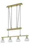 Attraktive 24W LED Pendel H&auml;nge Leuchte B&uuml;ro h&ouml;henverstellbar TRIO 371010408