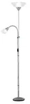 Design Steh Leuchte Decken Fluter Flexo Arm Lese Lampe Schalter Reality R4393-87