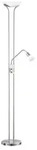 Vornehme 22,5W LED Steh Boden Leuchte Esszimmer Schalter Licht TRIO 421910207