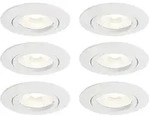 Einbaustrahler Deckenlampe Einbaulampe LED Deckenleuchte wei&szlig;, 3W 230lm...