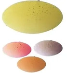 RGB LED Deckenleuchte Fernbedienung dimmbar Glas gelb Wohnzimmerleuchte...