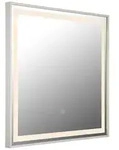 Badspiegel Spiegel LED Touch-Steuerung Dimmer Schminklicht Badlampe 50x50 cm