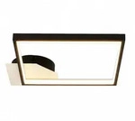 LED Deckenlampe schwarz Wohnzimmerleuchte Designlampe Deckenleuchte, 19W 2150lm