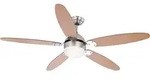 Deckenventilator mit Beleuchtung Sommer Winter Deckenventilator mit Zugschalter,