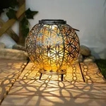 Solar Lampe Outdoor Solarleuchte orientalisch LED Solar Laterne Au&szlig;en,...