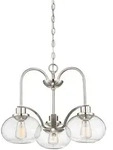 Kronleuchter H&auml;ngeleuchte Pendellampe D 56 cm Esszimmerleuchte 3 Flammig
