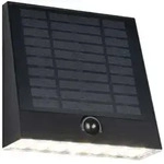 Au&szlig;enwandleuchte Au&szlig;en Wandlampe Fassadenleuchte schwarz LED Sensor Akku H 15...
