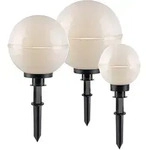 Gartendeko Erdspie&szlig; LED Gartenlampe Terrassenlampe Kugelleuchte Au&szlig;enlampe, 5m