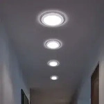 4er Set LED Einbau Strahler Wohn Zimmer Spot Beleuchtung Flur Lampen Wand Decken