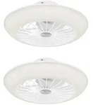 Deckenventilator LED leise Deckenleuchte Ventilator Deckenlampe Schlafzimmer,