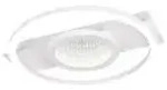 Deckenleuchte Deckenlampe Wohnzimmerlampe Metall wei&szlig; neutralwei&szlig; LED L 35 cm