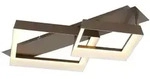 LED Deckenleuchte Deckenlampe Wohnzimmerleuchte opal kaffeefarben matt L 68,5 cm