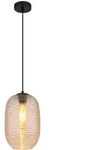 H&auml;ngeleuchte Pendelleuchte Wohnzimmerlampe LED Warmwei&szlig; Schwarz Metall H 120...