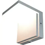 Au&szlig;enwandleuchte Fassadenlampe LED Wandlampe Haust&uuml;rleuchte wei&szlig; H 14,5 cm