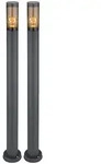 RGB LED Au&szlig;enleuchte Stehlampe Fernbedienung dimmbar Farbwechsel H 110 cm