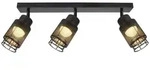 LED Deckenstrahler schwarz 3-flammig Deckenleuchte Spots verstellbar B 68,5 cm