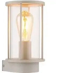 Au&szlig;enwandleuchte Wandleuchte Au&szlig;enleuchte LED IP54 Sand Edelstahl H 25,2 cm