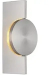 LED Wandleuchte Wandlampe Flurlampe verstellbarer Spot nickelfarben H 20 cm