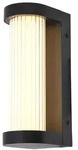 Au&szlig;enwandleuchte Wandleuchte Gartenleuchte LED Warmwei&szlig; Schwarz Edelstahl IP44