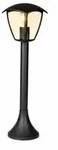 LED Au&szlig;enleuchte Stehleuchte Bodenlampe Gartenleuchte Schwarz Aluminium H 60 cm
