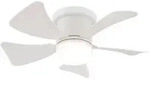 LED Deckenventilator Ventilator Fernbedienung Tageslichtlampe L&uuml;fter wei&szlig;...